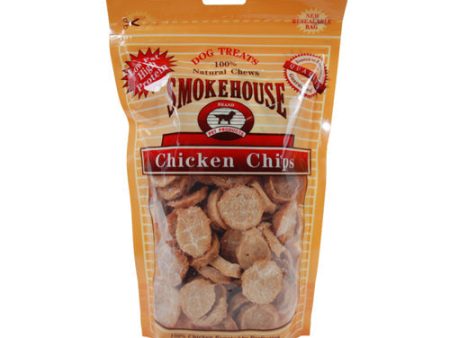 Smokehouse Chicken Chips Dog Treat 1 Each SM, 8 Oz by Smokehouse Hot on Sale