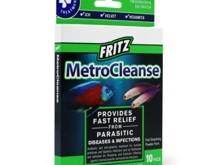 Fritz MetroCleanse Anti-Parasitic Medication 200g, 1 Each 10 Count by San Francisco Bay Brand For Cheap