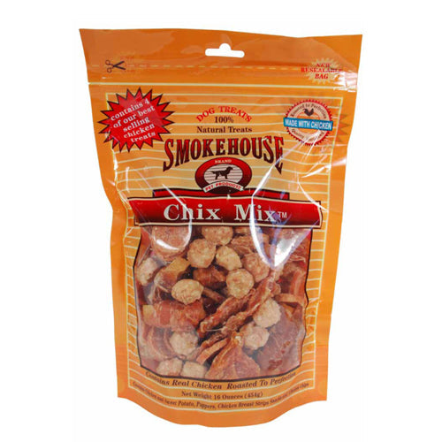 Smokehouse Chix Mix Dog Treats 1 Each 16 Oz by Smokehouse For Discount