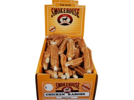 Smokehouse Chicken Kabobs Dog Treats 70ea Display, 70 Count (Count of 70) by Smokehouse For Discount