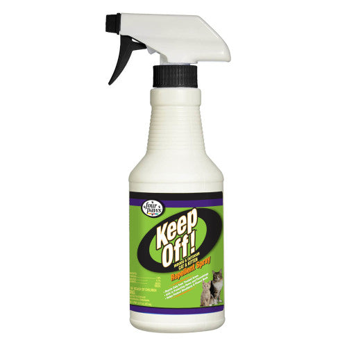 Four Paws Keep Off! Cat Repellent Spray Outdoors & Indoor Cat, 1 Each 16 Oz by Four Paws For Discount