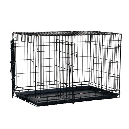 Precision Pet Products 2 Door Great Crate for Dog Black, 1 Each 48 in by San Francisco Bay Brand For Cheap