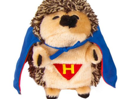 ZOOBILEE Super Hero Heggies Plush Dog Toy Multi-Color, 1 Each One Size by San Francisco Bay Brand For Discount