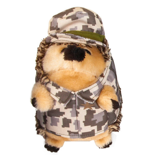 ZOOBILEE Army Heggies Plush Dog Toy Multi-Color, 1 Each One Size by San Francisco Bay Brand Cheap