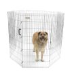 Precision Pet Products Exercise Pen Silver, 1 Each 48 in by San Francisco Bay Brand Supply