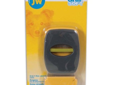 JW Pet GripSoft Dog Flea & Fine Comb 1 Each One Size by JW Pet Discount