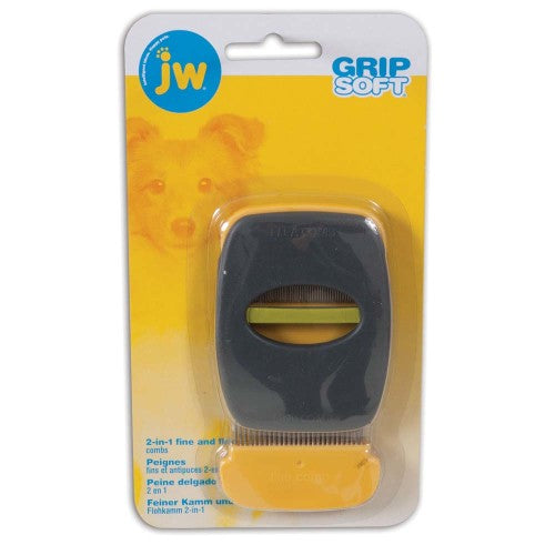 JW Pet GripSoft Dog Flea & Fine Comb 1 Each One Size by JW Pet Discount