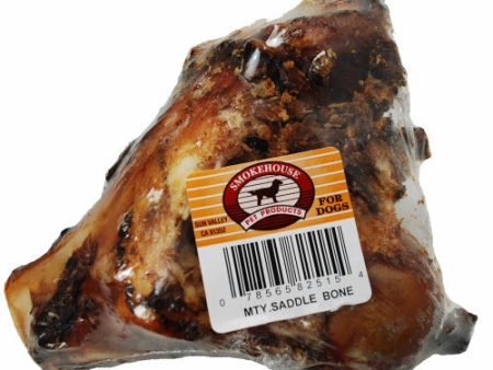 Smokehouse USA Made Meaty Saddle Bone 1 Each One Size by Smokehouse Hot on Sale