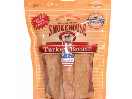 Smokehouse USA Made Turkey Breast Dog Treat 1 Each 6 Oz by Smokehouse Online now