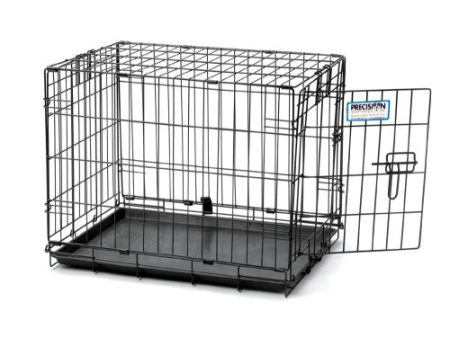 Precision Pet Products ProValu 1 Door Wire Dog Crate Black, 1 Each 19 in by San Francisco Bay Brand Hot on Sale