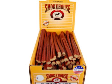 Smokehouse Chicken Stix Dog Treats 60Each 8 in, 60 Count (Count of 60) by Smokehouse Online now