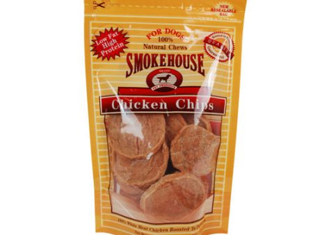 Smokehouse Chicken Chips Dog Treat 1 Each LG, 4 Oz by Smokehouse Supply