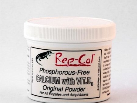 Rep-Cal Research Labs Phosphorous-Free Calcium with Vitamin D3 Original Powdered Supplement 1 Each 5.5 Oz by San Francisco Bay Brand For Discount